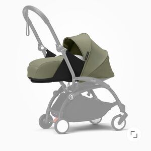 Yoyo stroller infant attachment cozy nest green/blue